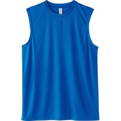 ノースリーブTシャツ 3.5オンス AIN インターロックドライノースリーブ ロイヤルブルー SS