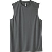 ノースリーブTシャツ 3.5オンス AIN インターロックドライノースリーブ ダークグレー SS