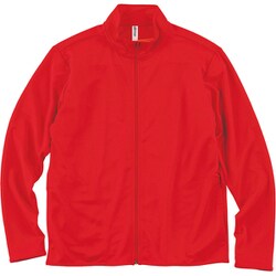 4.4オンス AMJ ドライジップジャケット レッド 5L [ドライジップジャケット]