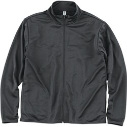 4.4オンス AMJ ドライジップジャケット ダークグレー 3L [ドライジップジャケット]