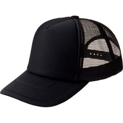 メッシュキャップ EVMイベントメッシュキャップ ブラック F