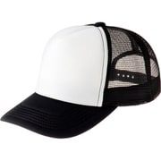 メッシュキャップ EVMイベントメッシュキャップ ブラック×ホワイト F