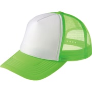 メッシュキャップ EVMイベントメッシュキャップ 蛍グリーン×ホワイト JL