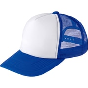 メッシュキャップ EVMイベントメッシュキャップ ロイヤルブルー×ホワイト F