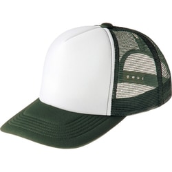 メッシュキャップ EVMイベントメッシュキャップ フォレスト×ホワイト F
