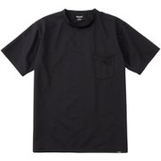 ポケットロゴハーフスリーブクルー Pocket Logo H/S Crew TOMTJA49 (BK)ブラック Sサイズ [アウトドア カットソー メンズ]