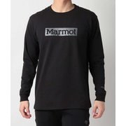 スクウェアロゴロングスリーブクルー Square Logo L/S Crew TOMTJB51 (BK)ブラック Sサイズ [アウトドア カットソー メンズ]