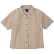 ウィメンズオープンカラーハーフスリーブシャツ W’s Open Collar H/S Shirt TOWTJA75 (CNO)チノ Sサイズ [アウトドア カットソー レディース]