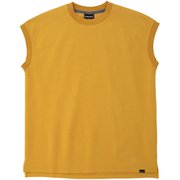 ウィメンズプレーンノースリーブクルー Ws Plain N/S Crew TOWTJA54 (MSD)マスタード Lサイズ [アウトドア ノースリーブ レディース]