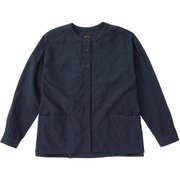 ウィメンズリネンライクヤマシャツ W's Linen Like Yama Shirt TOWTJB77YY (NIT)ナイト Sサイズ [アウトドア シャツ レディース]
