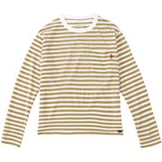 ウィメンズビッグロングスリーブハイクティー W's Big L/S Hike Tee TOWTJB44YY (BGB)ベージュボーダー Sサイズ [アウトドア カットソー レディース]