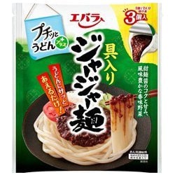 プチっとうどんプラス具入りジャージャー麺