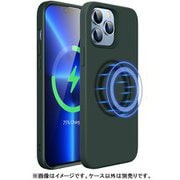 ESR Cloud Soft Case with HaloLock for iPhone 13 Pro Max Green [iPhone 13 Pro Max用 シリコンケース マグネット対応]