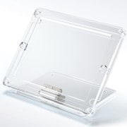 iPad 10.2インチ (第9/8/7世代) ハイクオリティ スタンド 透明クリア FTS-01CR