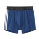 adidas（アディダス）ボクサーパンツ 前閉じ 吸汗速乾ストレッチ M サイズ ダークブルー APB380A