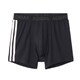 adidas（アディダス）ボクサーパンツ 前閉じ 吸汗速乾ストレッチ M サイズ ブラック APB380A