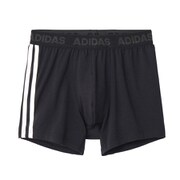 adidas（アディダス）ボクサーパンツ 前閉じ 吸汗速乾ストレッチ L サイズ ブラック APB380A
