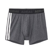 adidas（アディダス）ボクサーパンツ 前閉じ 吸汗速乾ストレッチ L サイズ ブラックモク APB380A