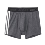 adidas（アディダス）ボクサーパンツ 前閉じ 吸汗速乾ストレッチ LL サイズ ブラックモク APB380A
