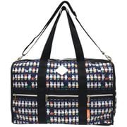 K8756 [ミッフィー トラベルボストンバッグ 45L 2～3泊向き ポーチ/肩掛けショルダー付き]