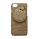 Ha-2111-513 graybeige [サークル iPhone 7/8用 クロコ柄 多機能ケース]