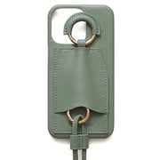 Ha-2111-601 RETRO GREEN [ドープ iPhone 13 Pro用 ケース ショルダーストラップ付き]