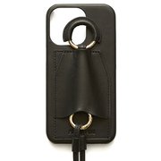Ha-2111-601 black [ドープ iPhone 13 Pro用 ケース ショルダーストラップ付き]