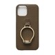 Ha-2011-781 mocha [ジェムストーンリング iPhone 12/12 Pro用 ケース]