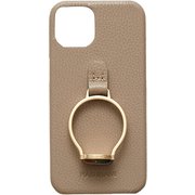 Ha-2109-051 gray [ジェムストーンリング iPhone 13用 ケース]