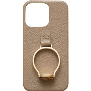 Ha-2109-052 gray [ジェムストーンリング iPhone 13 Pro用 ケース]