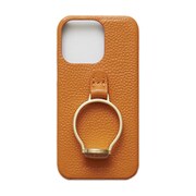 Ha-2109-052 orange [ジェムストーンリング iPhone 13 Pro用 ケース]