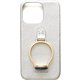 Ha-2109-052 silver [ジェムストーンリング iPhone 13 Pro用 ケース]