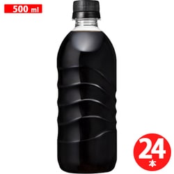 COLD BREW BLACK ラベルレスPET ボトルコーヒー 500ml×24本