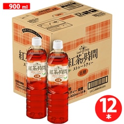 紅茶の時間 ストレートティー低糖 PET 900ml×12本
