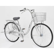 シティサイクル BAA ハッピーライフLS 26インチ 内装3段変速 シルバー FLSP263HPM