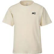 M ロゴ ASA II Tシャツ ショートスリーブ M LOGO ASA II TS SS M MIV01853 7892 HEATHER WHITE Mサイズ(日本：Lサイズ) [アウトドア カットソー メンズ]