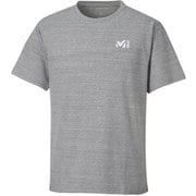 M ロゴ ASA II Tシャツ ショートスリーブ M LOGO ASA II TS SS M MIV01853 6342 CHARCOAL HEATHER Mサイズ(日本：Lサイズ) [アウトドア カットソー メンズ]