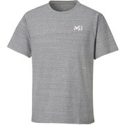 M ロゴ ASA II Tシャツ ショートスリーブ M LOGO ASA II TS SS M MIV01853 6342 CHARCOAL HEATHER XLサイズ(日本：XXLサイズ) [アウトドア カットソー メンズ]