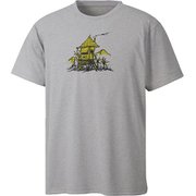 アドベンチャー ハウス Tシャツ ショート スリーブ ADVENTURE HOUSE TS SS M MIV01936 4809 HEATHER GREY Sサイズ(日本：Mサイズ) [アウトドア カットソー メンズ]