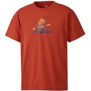 アドベンチャー ハウス Tシャツ ショート スリーブ ADVENTURE HOUSE TS SS M MIV01936 4104 RUST Mサイズ(日本：Lサイズ) [アウトドア カットソー メンズ]