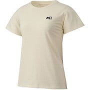 M ロゴ ASA II Tシャツ ショートスリーブ M LOGO ASA II TS SS W MIV01872 7892 HEATHER WHITE Sサイズ(日本：Mサイズ) [アウトドア カットソー レディース]
