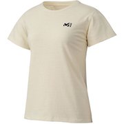 M ロゴ ASA II Tシャツ ショートスリーブ M LOGO ASA II TS SS W MIV01872 7892 HEATHER WHITE Mサイズ(日本：Lサイズ) [アウトドア カットソー レディース]
