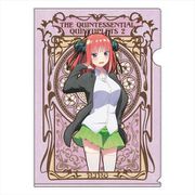 五等分の花嫁∬ A4クリアファイル アールヌーボーアート Ver. 中野二乃 [キャラクターグッズ]