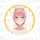 映画 五等分の花嫁 グリッターカンバッジ 中野一花 [キャラクターグッズ]