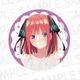 映画 五等分の花嫁 グリッターカンバッジ 中野二乃 [キャラクターグッズ]