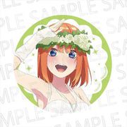 映画 五等分の花嫁 グリッターカンバッジ 中野四葉 [キャラクターグッズ]