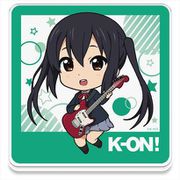 けいおん！ アクリルコースター E 中野梓 [キャラクターグッズ]