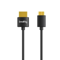 SmallRig 3041 スーパースリム4K HDMIケーブル（タイプC→タイプA）55cm SR3041