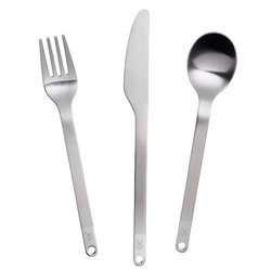 Flatware Set 8901240094221 Stainless/Rain [アウトドア カトラリーセット]