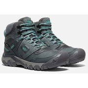 リッジ フレックス ミッド ウォータープルーフ RIDGE FLEX MID WP 1026085 Steel Grey/Porcelain US7(24cm) [トレッキングシューズ レディース]